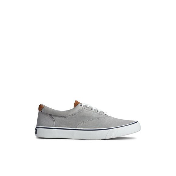 SPERRY Striper II CVO
Vulcanized Sneaker Flat Heel Grey Canvas 13 NWT in box - Picture 1 of 13